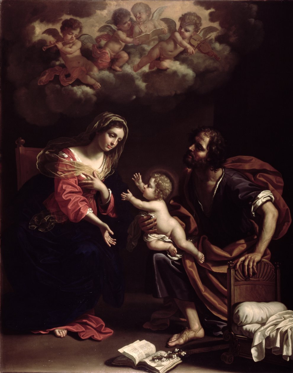 The Holy Family by Benedetto the Younger Gennari