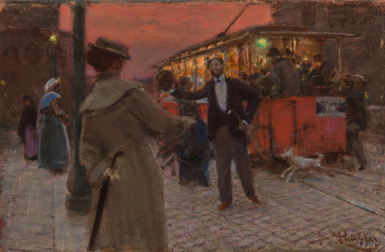 Roman Tramway by Benes Knupfer