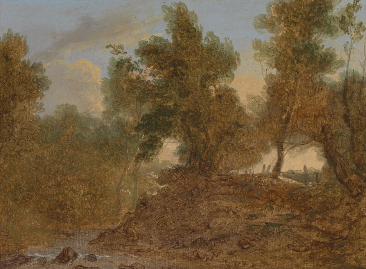 A Landscape at Wick, Gloucestershire, Below the Rocks by Benjamin Barker