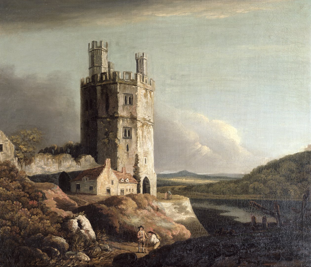 The Eagle Tower, Caernarvon Castle by Benjamin Barker