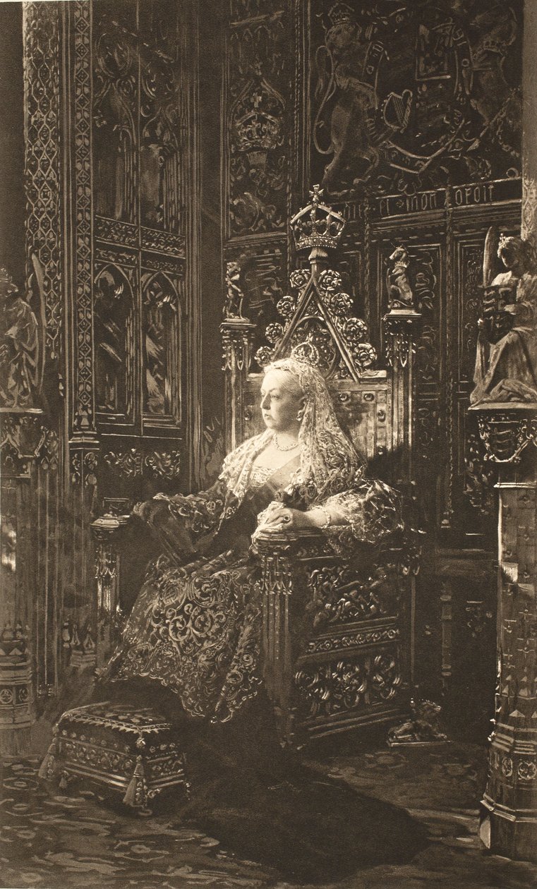 Queen Victoria, from 'The Illustrated London News' (1901)