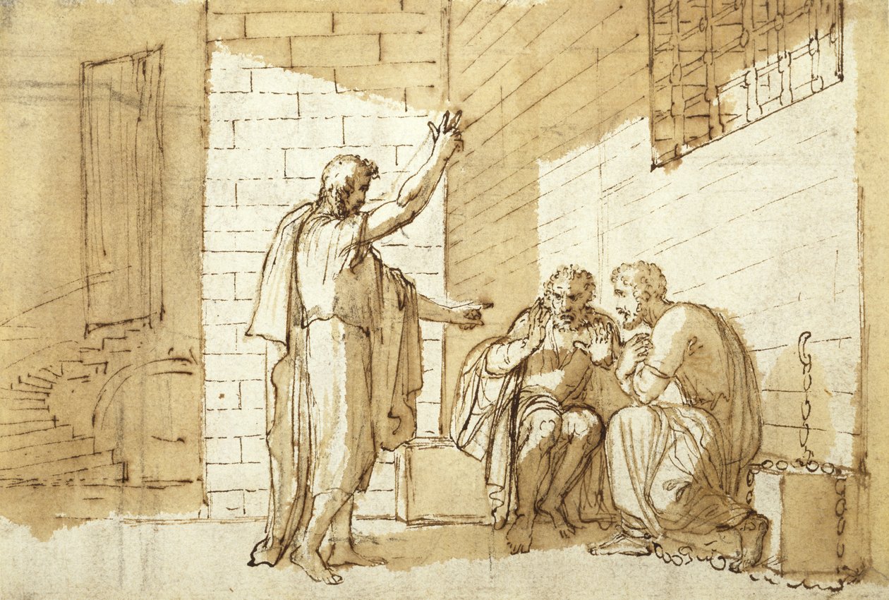 Conversion of Onesimus by Benjamin West