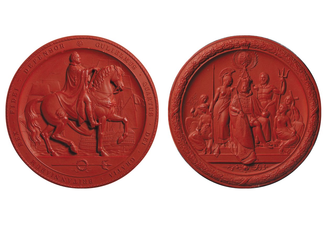 Great Seal of William IV by Benjamin Wyon