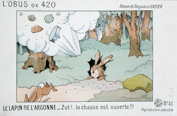 Damn!...The Chase is On!!! by Benjamin (after) Rabier