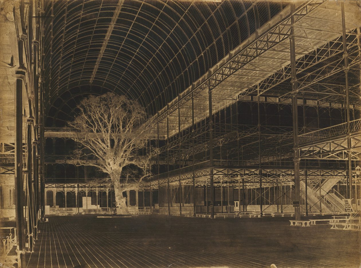 Crystal Palace, Hyde Park, Transept by Benjamin Brecknell Turner