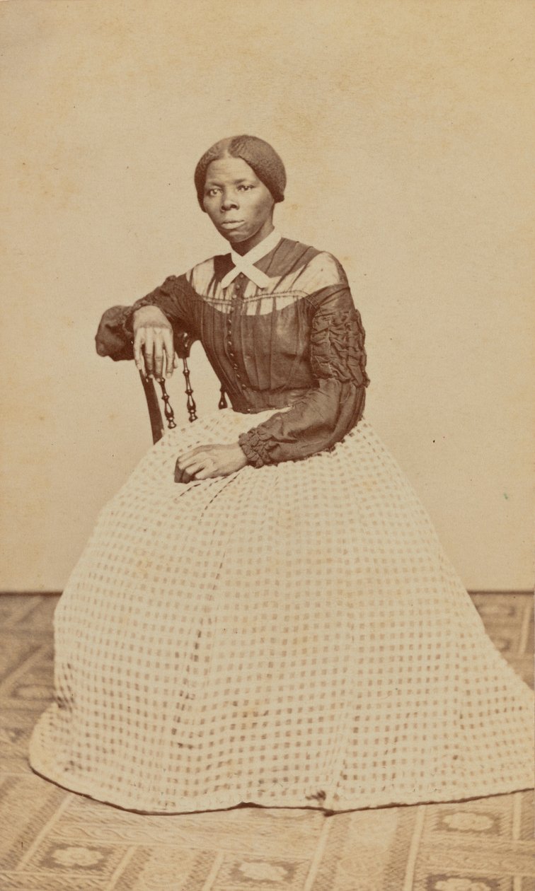 Carte-de-visite portrait of Harriet Tubman, 1868-1869 by Benjamin F. Powelson