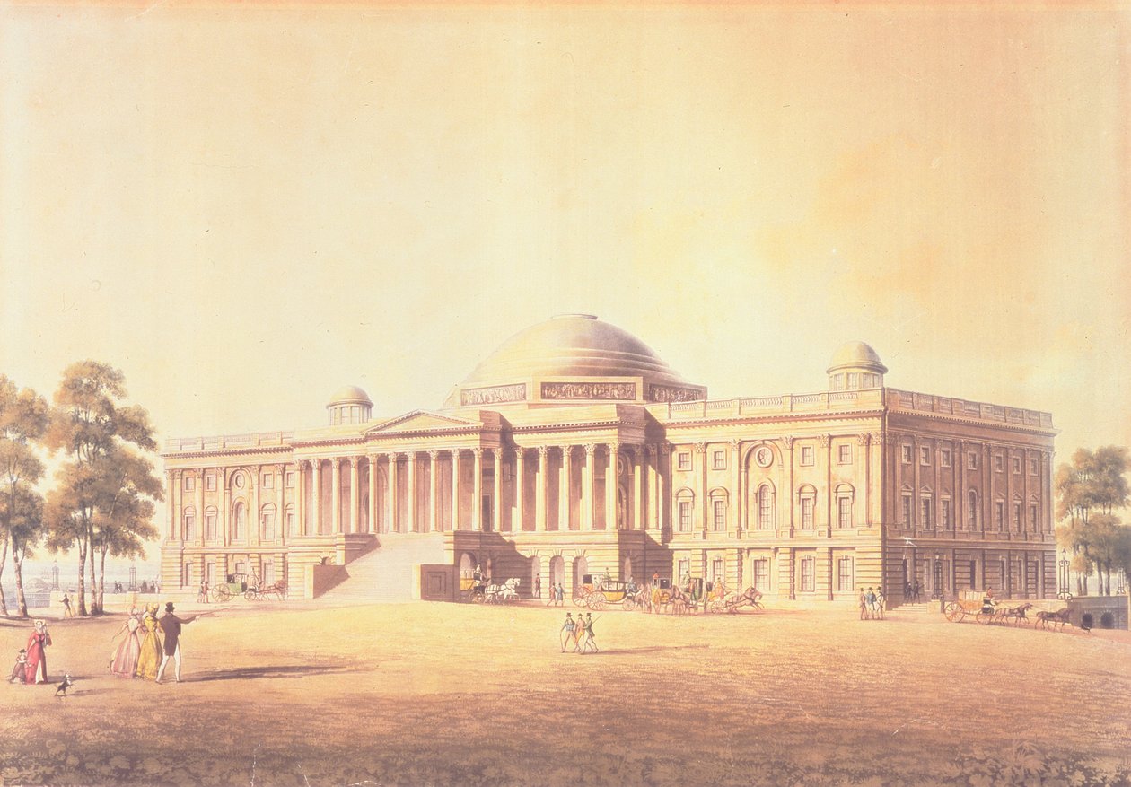 Capitol of the United States, engraved by Thomas Sutherland, 1825 by Benjamin Henry Latrobe