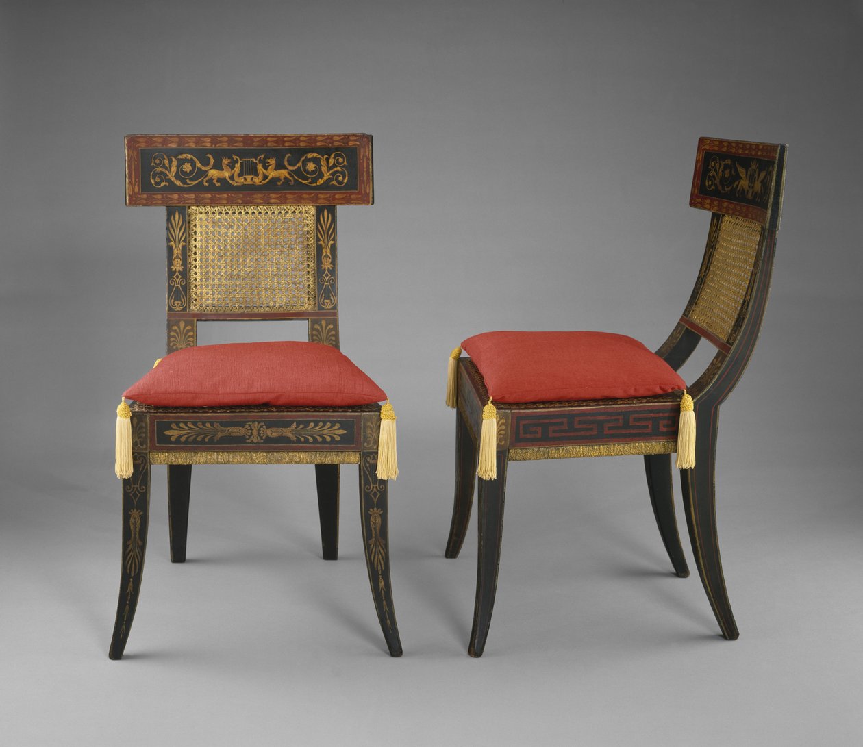 Pair of Side Chairs, c. 1808 by Benjamin Henry Latrobe