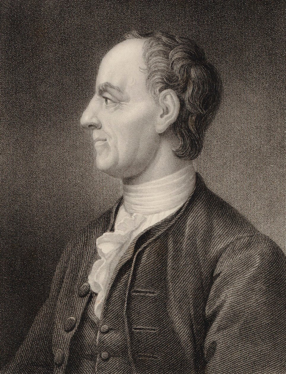Portrait of the Mathematician Leonhard Euler 1707-1783 by Benjamin Holl