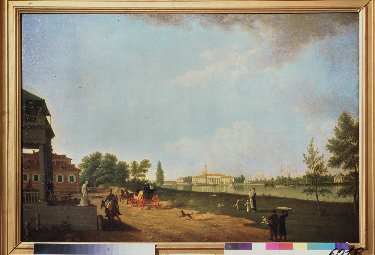 View of Kamenny Palace, Saint Petersburg by Benjamin Patersson