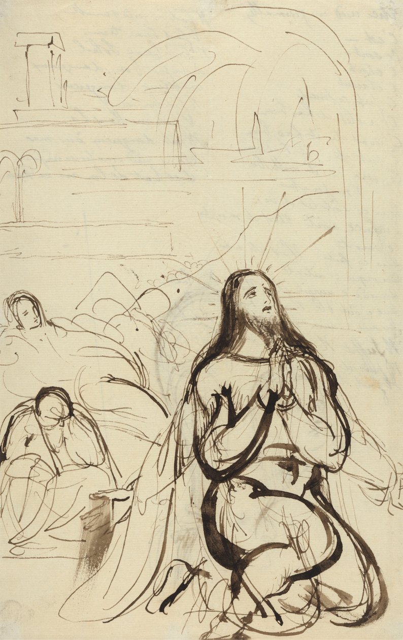 Study for Agony in the Garden by Benjamin Robert Haydon