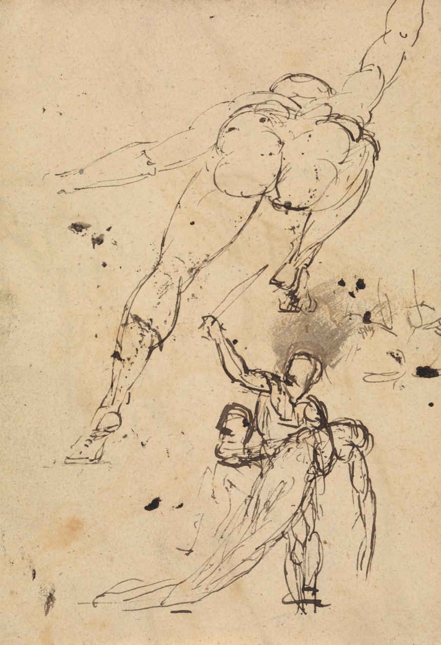 Study for Hercules and Persephone by Benjamin Robert Haydon