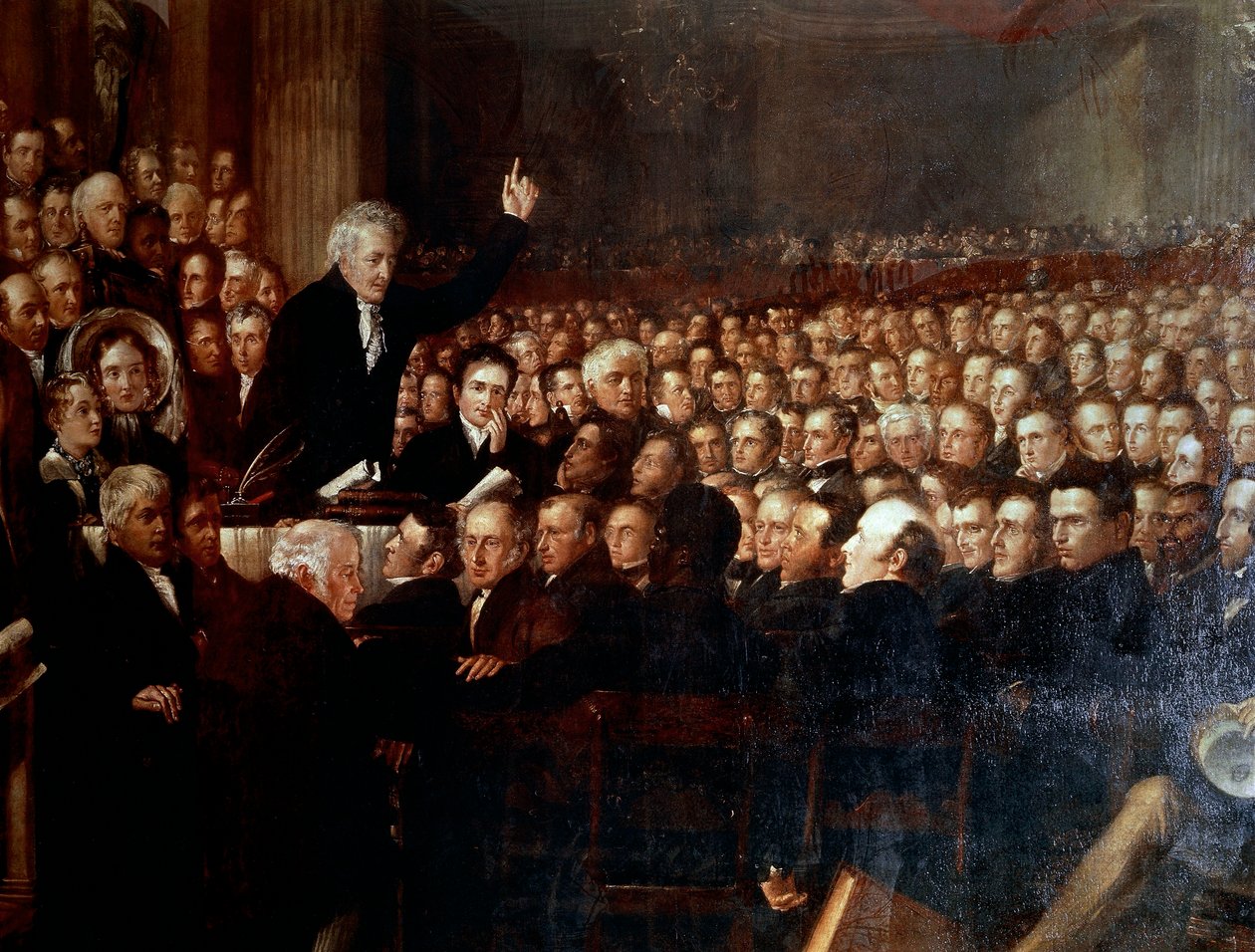 The Anti-Slavery Society Convention by Benjamin Robert Haydon