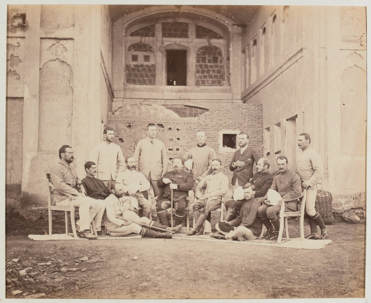 Group Engineer Officers, Kandahar by Benjamin Simpson