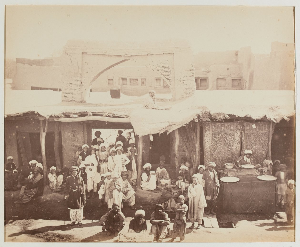 Street scene, Kandahar by Benjamin Simpson