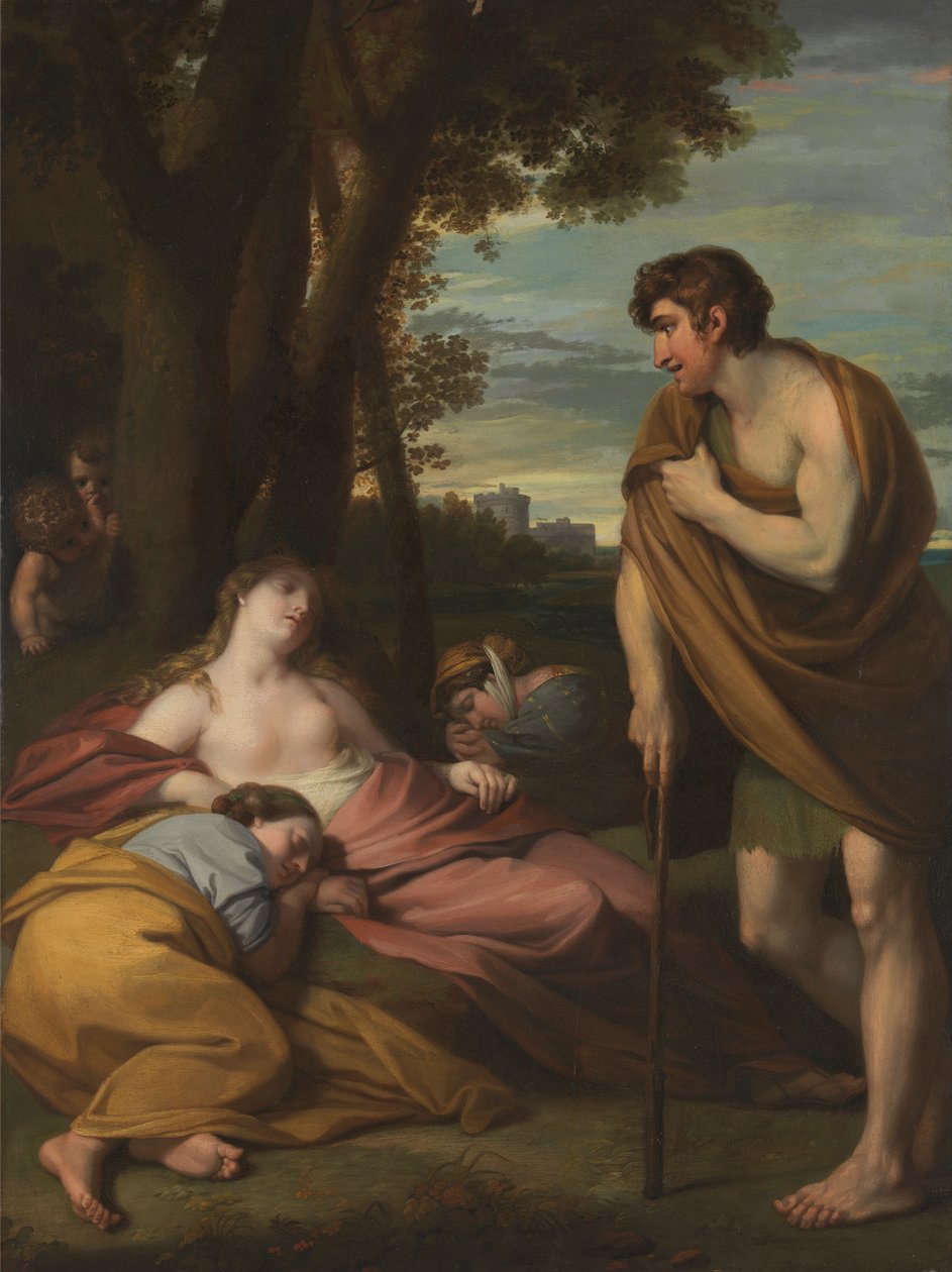 Cymon and Iphigenia by Benjamin West