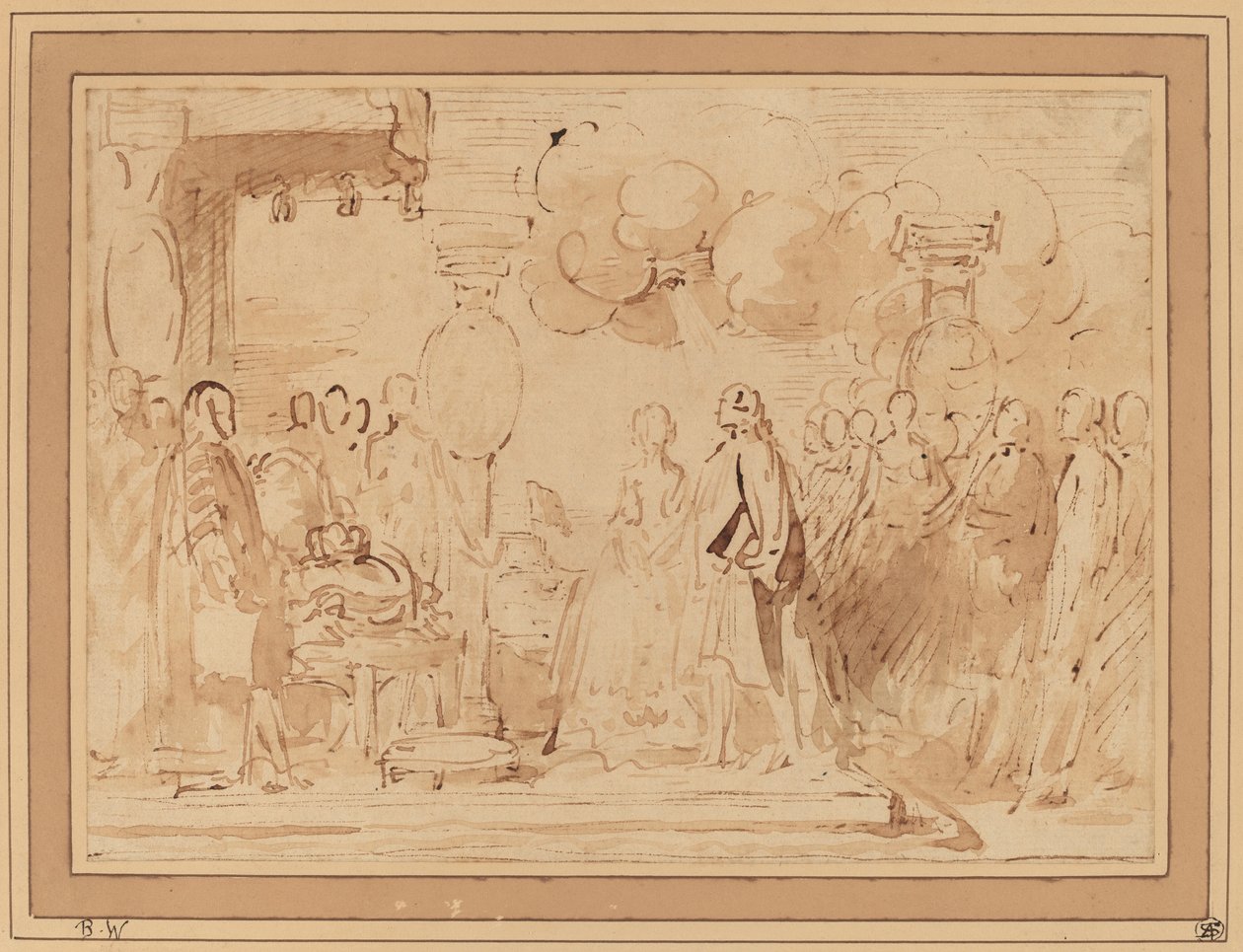 George III Resuming Royal Power in 1789 by Benjamin West