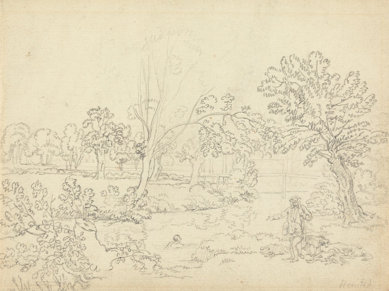 Landscape at Henstead by Benjamin West