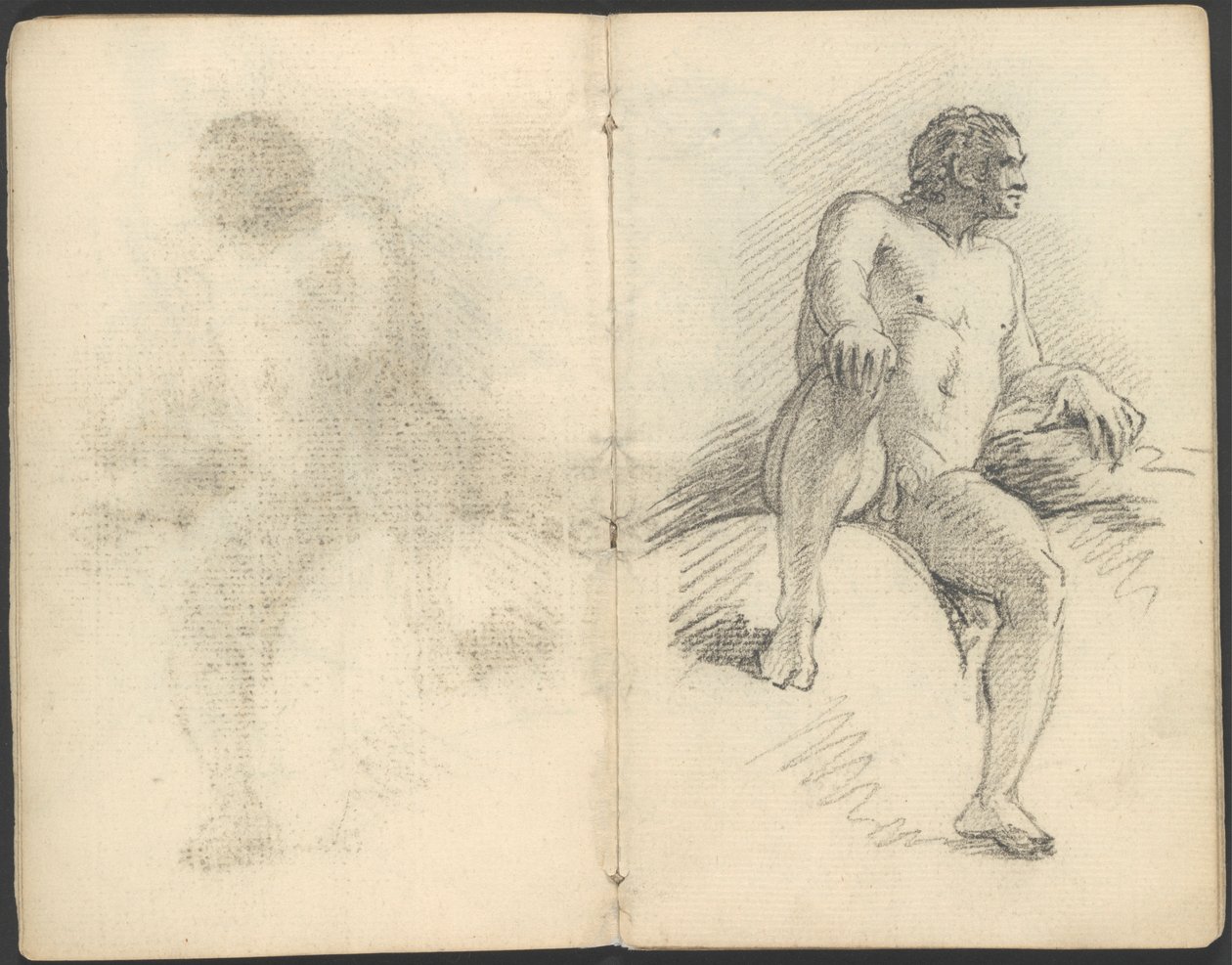 Sketchbook of Figure and Composition Studies by Benjamin West