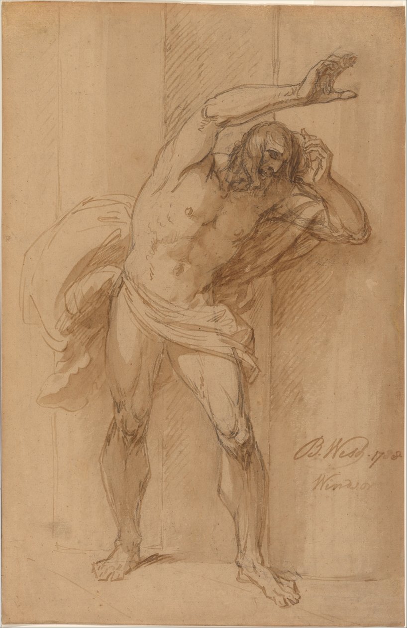 Study for the Crucifixion by Benjamin West