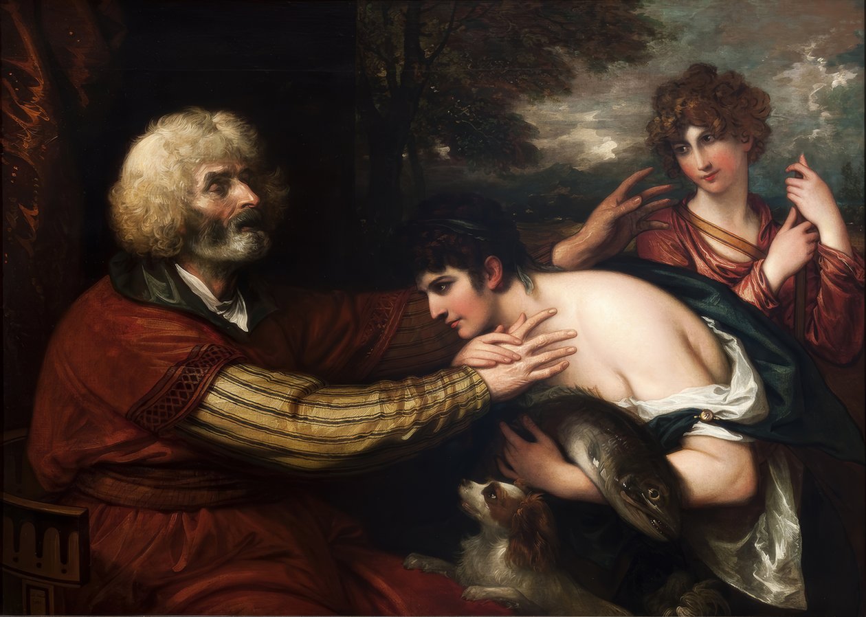 Tobias Curing His Father