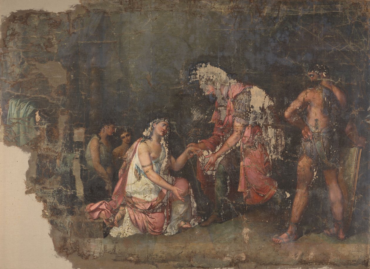 Sophonisbe Kneeling before Masinissa by Benjamin Wolff