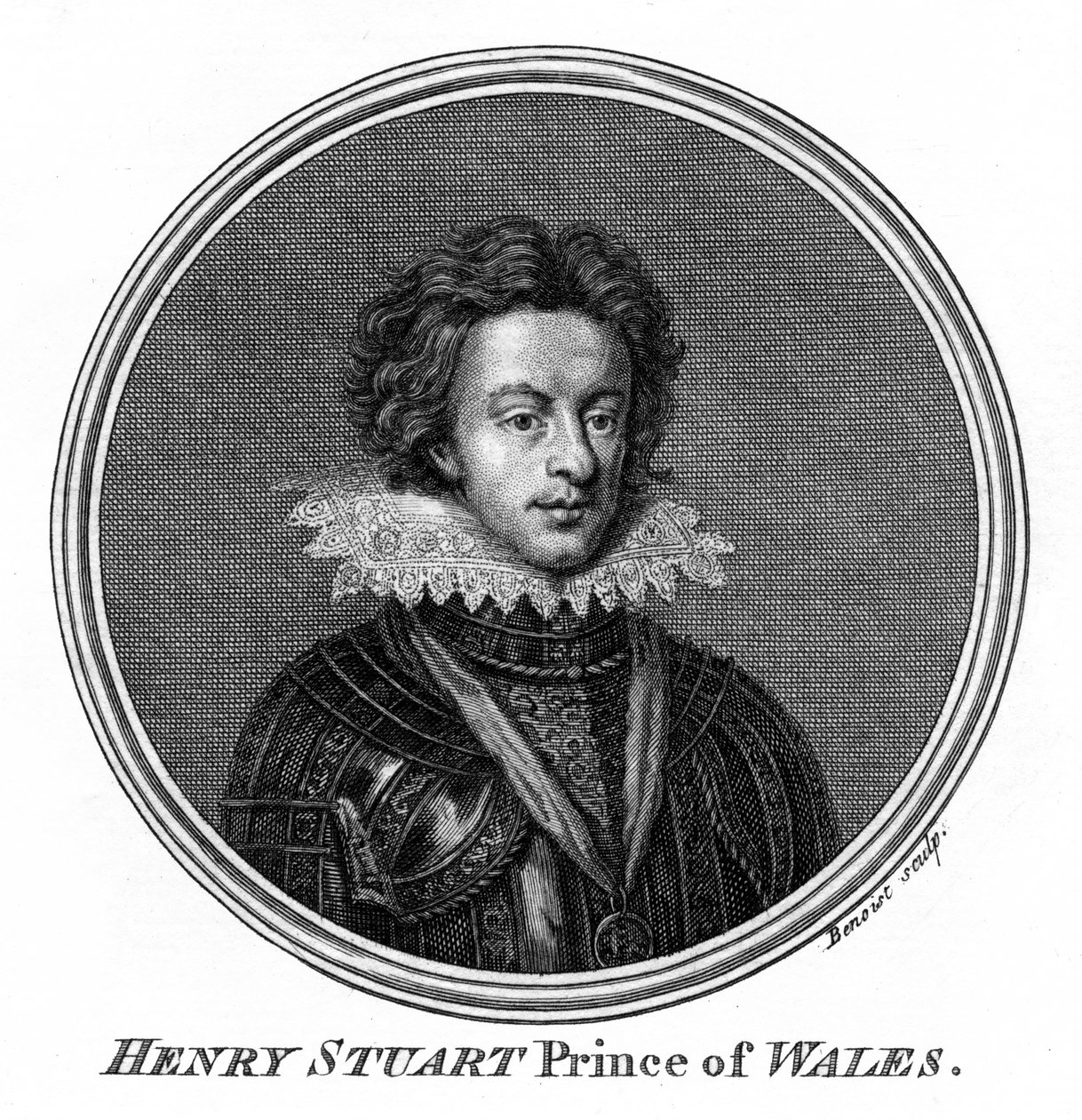 Henry Frederick Stuart, Prince of Wales, 1594-1612 by Benoist