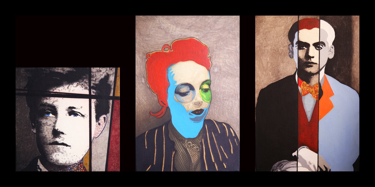 Arthur, Marguerite & Federico, 2014 by Benoit Erwann Boucherot