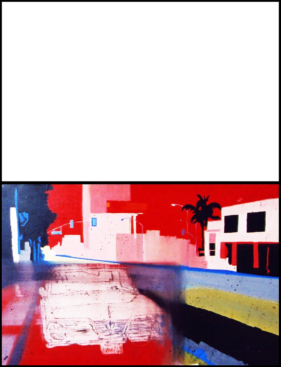 Californian Car on Californian Strip, 2003 by Benoit Erwann Boucherot