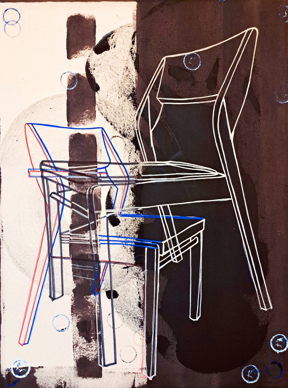 Chaise Prototype, after David Gour, 2023 by Benoit Erwann Boucherot