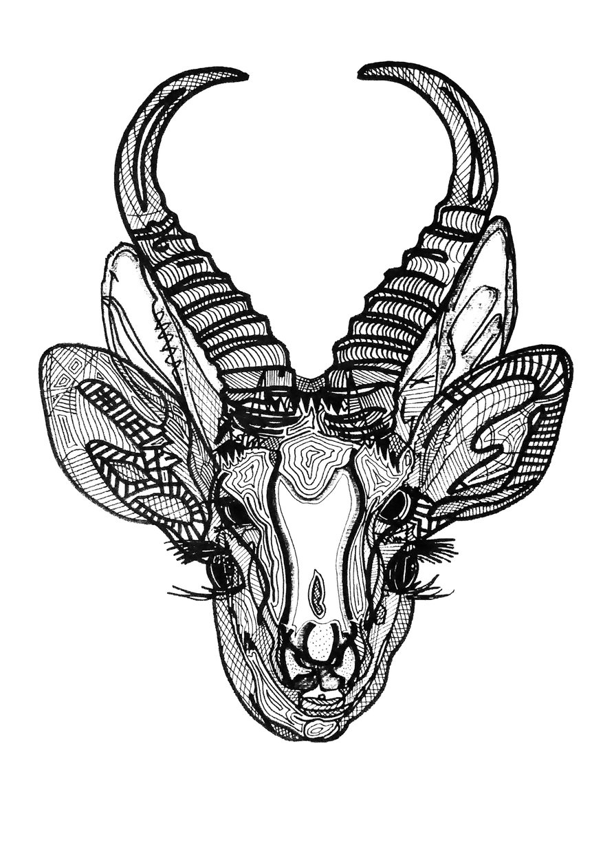Double Doe, 2019 by Benoit Erwann Boucherot