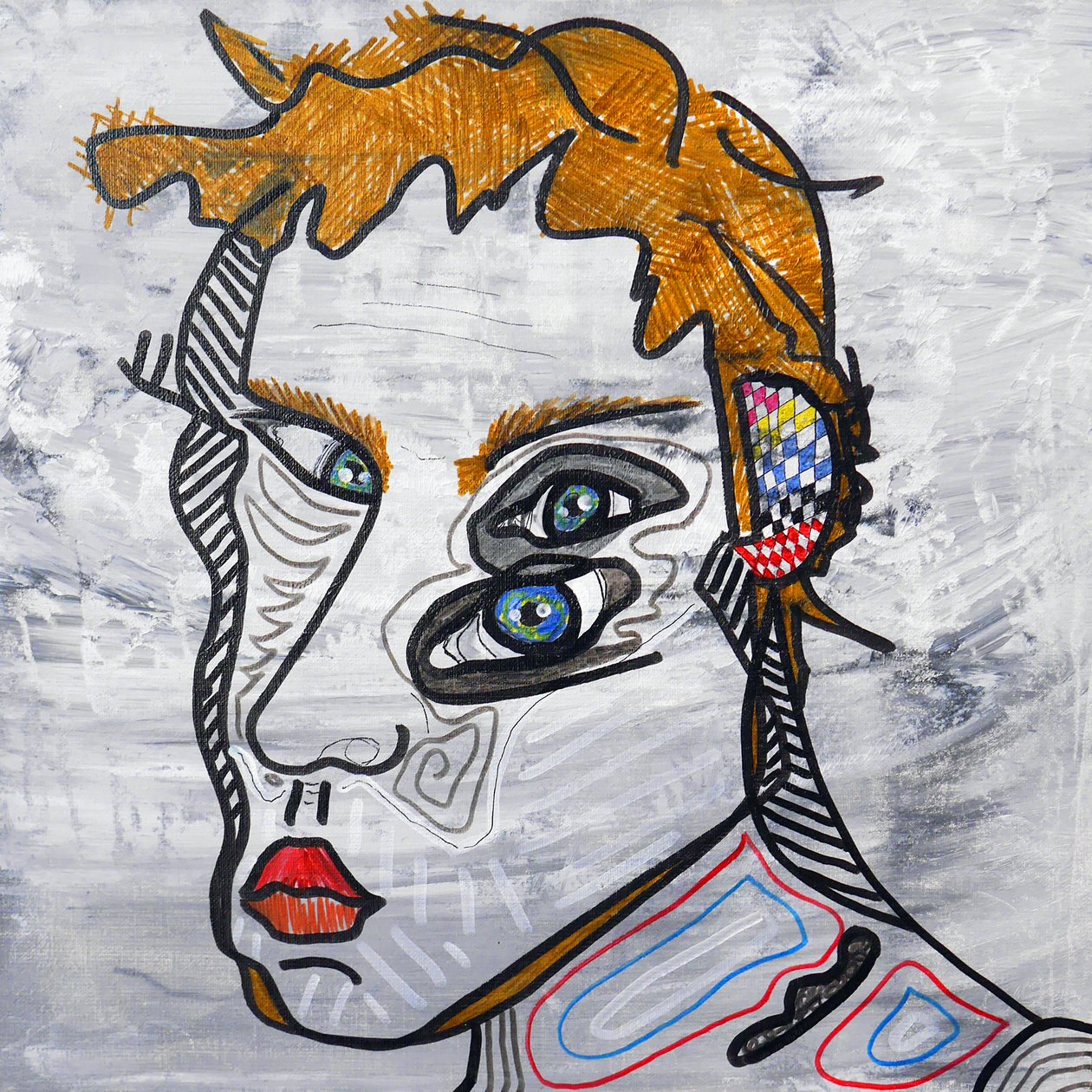 Sacrificed Sur-Self-Portrait, 2014 by Benoit Erwann Boucherot