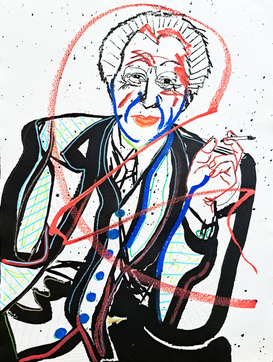 Surportrait: Frank Lloyd Wright, 2022 by Benoit Erwann Boucherot