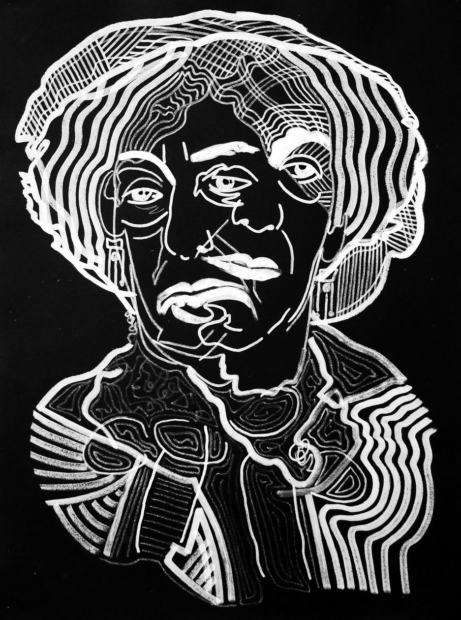 Surportrait: George Sand, 2019 by Benoit Erwann Boucherot