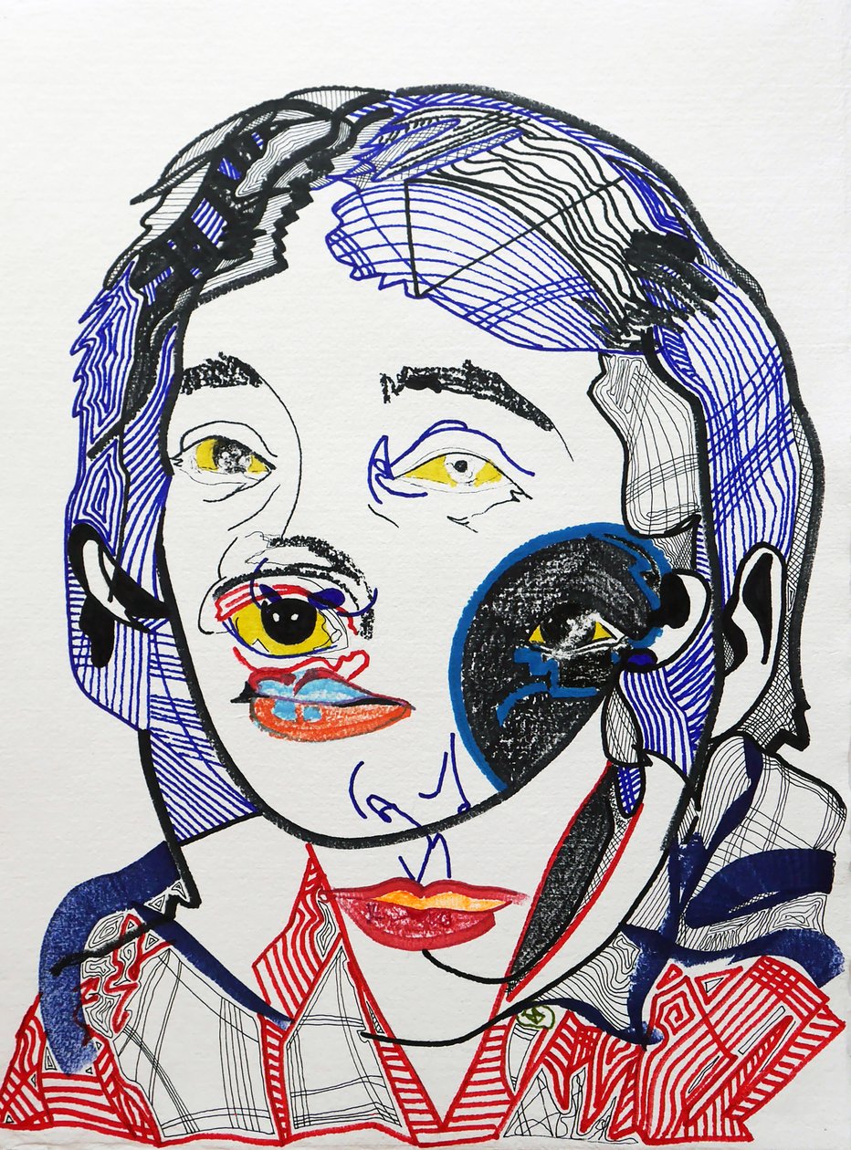 Surportrait: Marguerite Duras 2 by Benoit Erwann Boucherot
