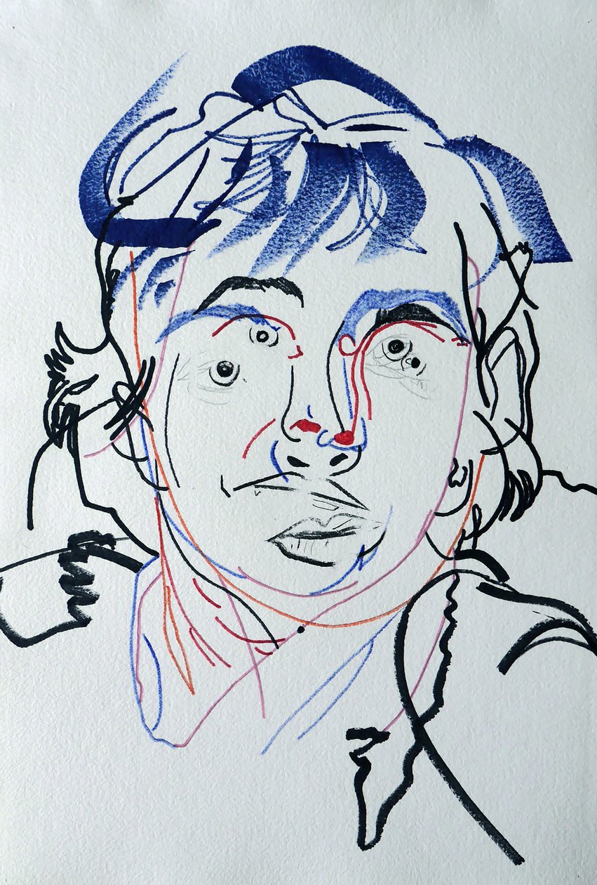 Surportrait: Marguerite Duras 3, 2021 by Benoit Erwann Boucherot