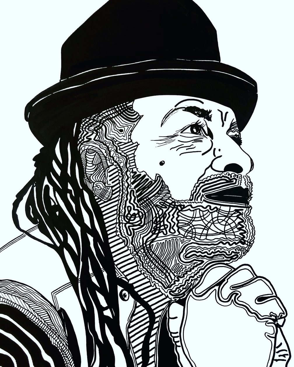 Surportrait: Rodney Saint-Éloi, 2021 by Benoit Erwann Boucherot
