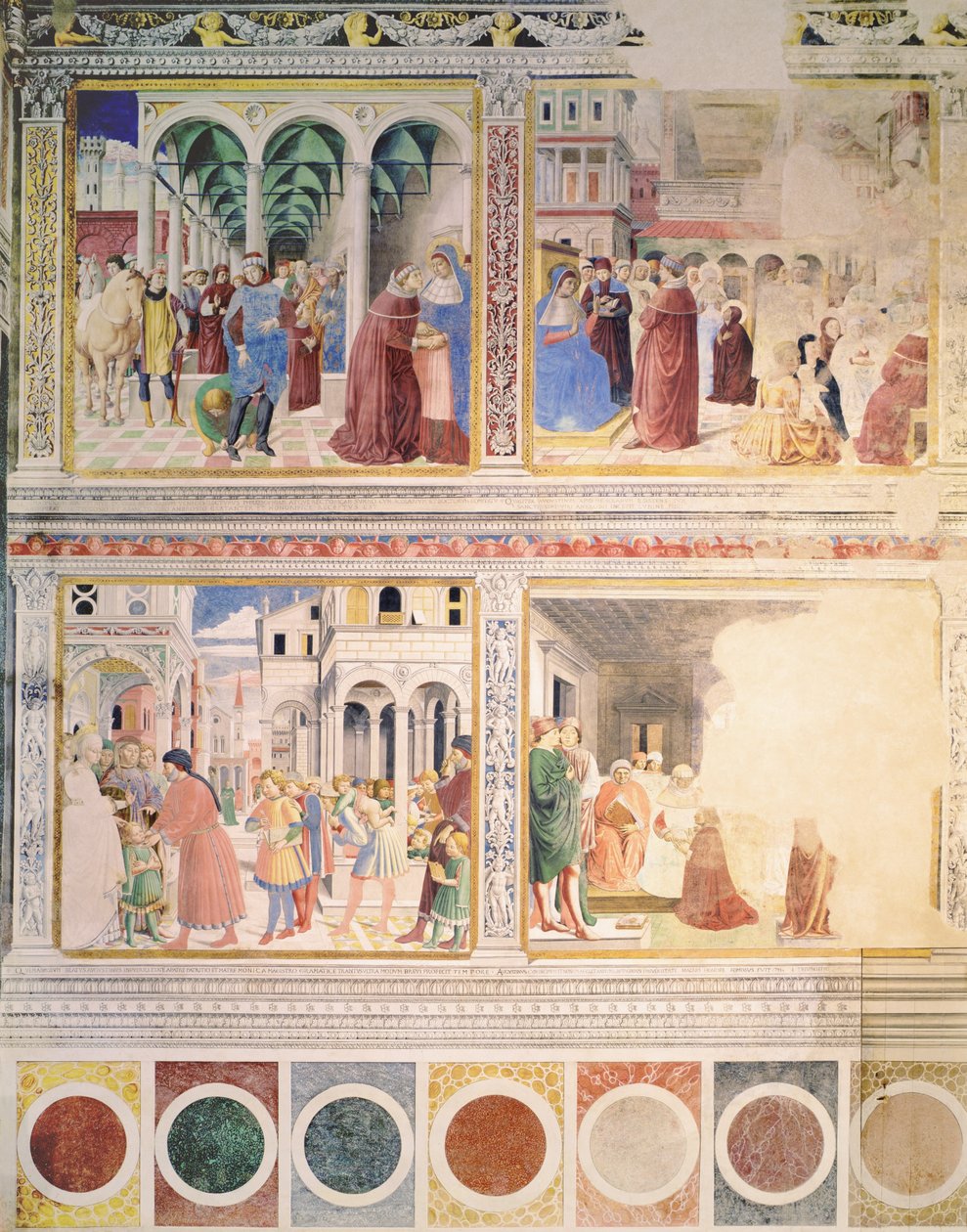 Episodes from the Life of St. Augustine, 1463-65 by Benozzo di Lese di Sandro Gozzoli