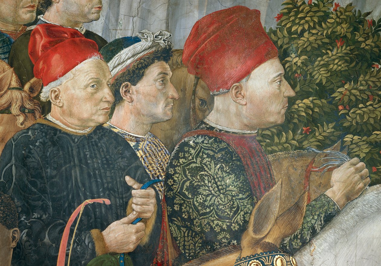 Procession of the Magi Kings to Bethlehem by Benozzo di Lese di Sandro Gozzoli