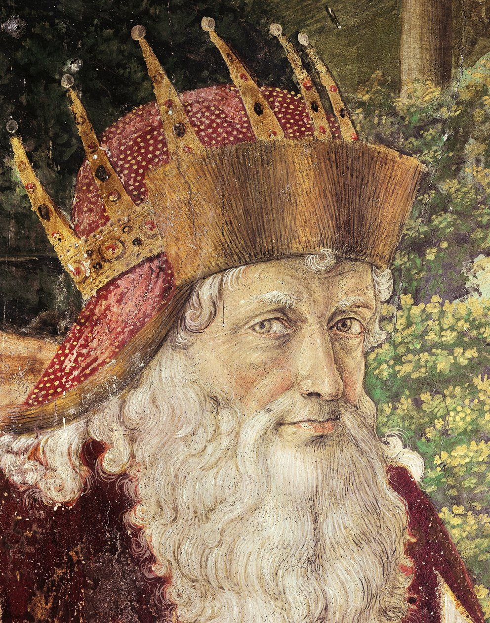 Procession of the Magi, Detail by Benozzo di Lese di Sandro Gozzoli