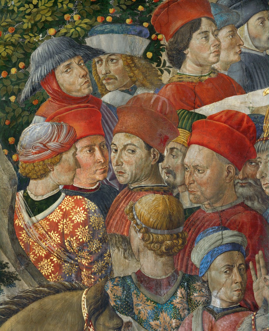 The Adoration of the Magi by Benozzo di Lese di Sandro Gozzoli