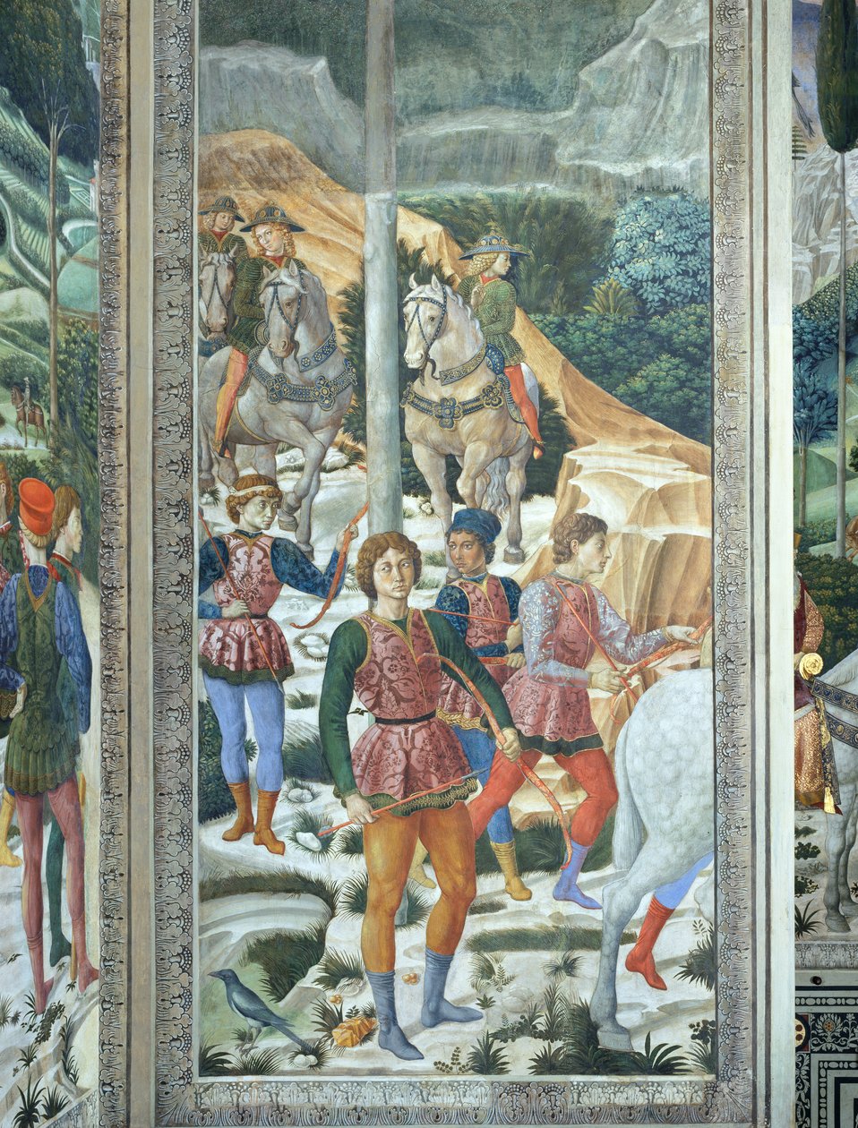 The Journey of the Magi by Benozzo di Lese di Sandro Gozzoli