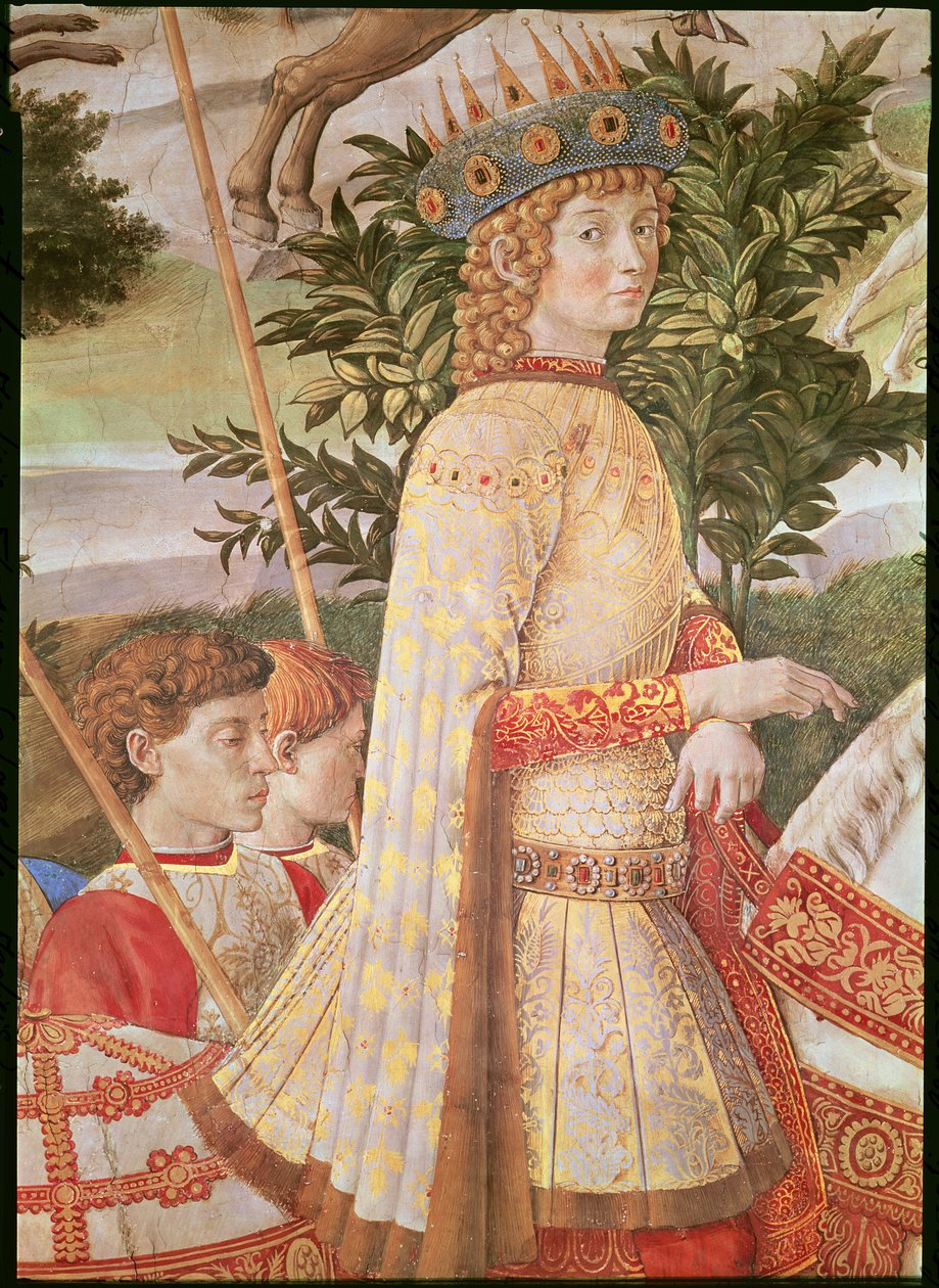 The Procession of the Magi, detail of Lorenzo de