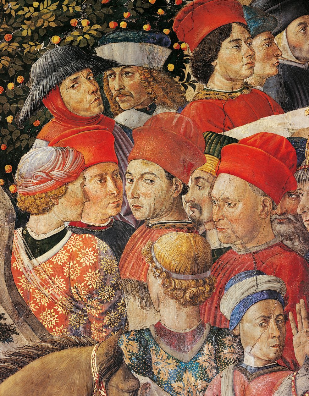 The Cavalcade of the Magi by Benozzo di Lese di Sandro Gozzoli