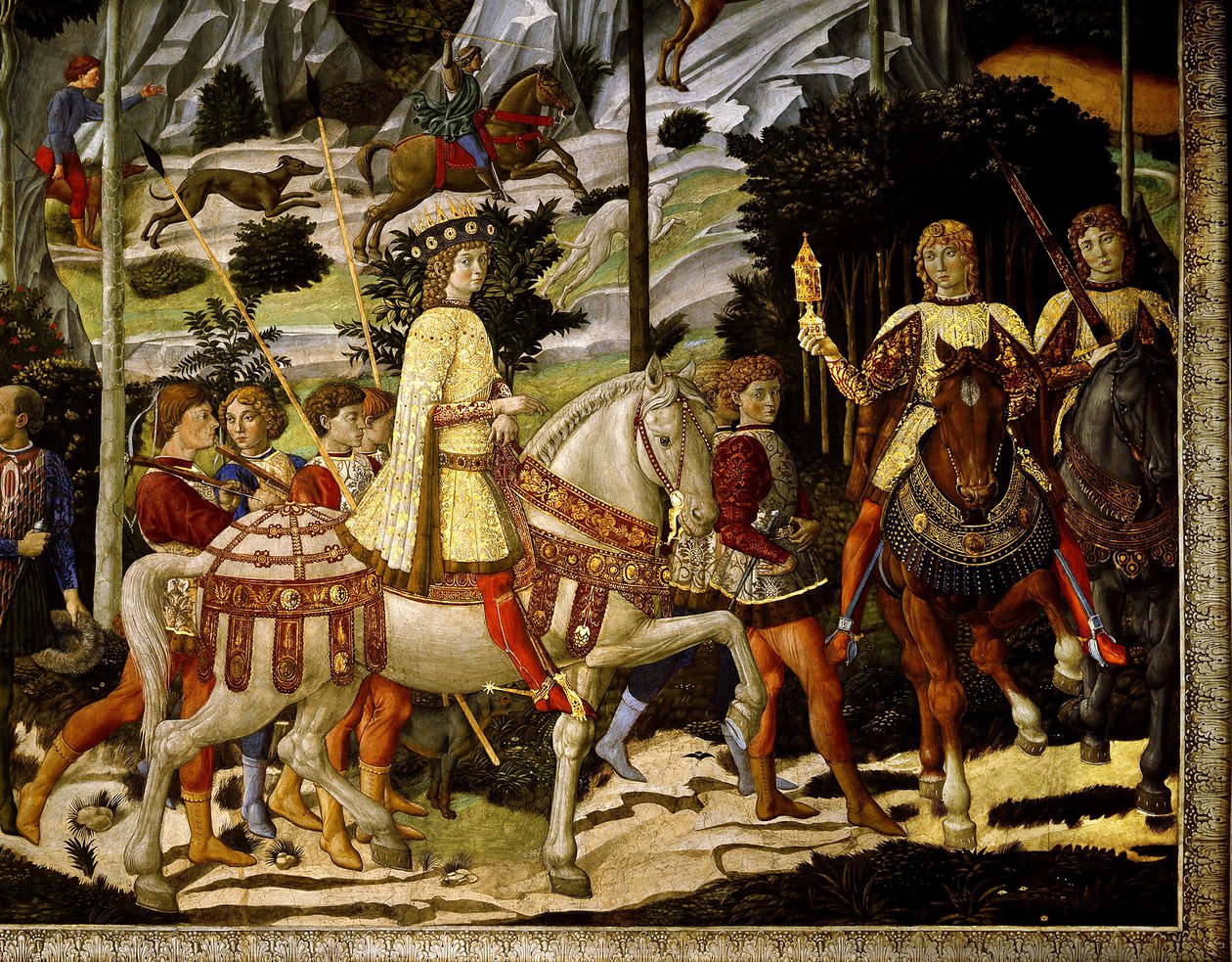 The Travel of the Magi Kings by Benozzo di Lese di Sandro Gozzoli