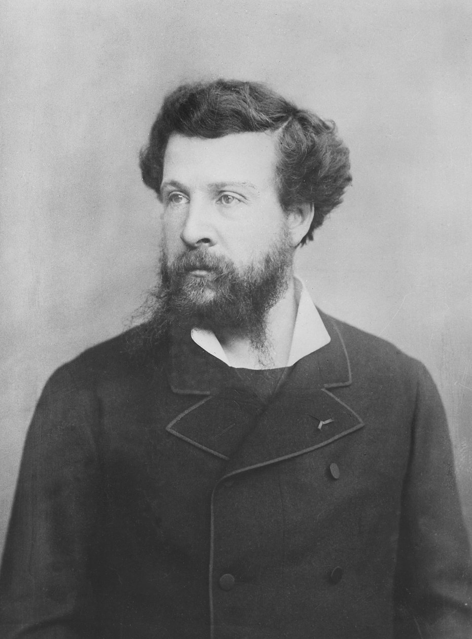 Portrait of Édouard Pailleron by Benque Studio