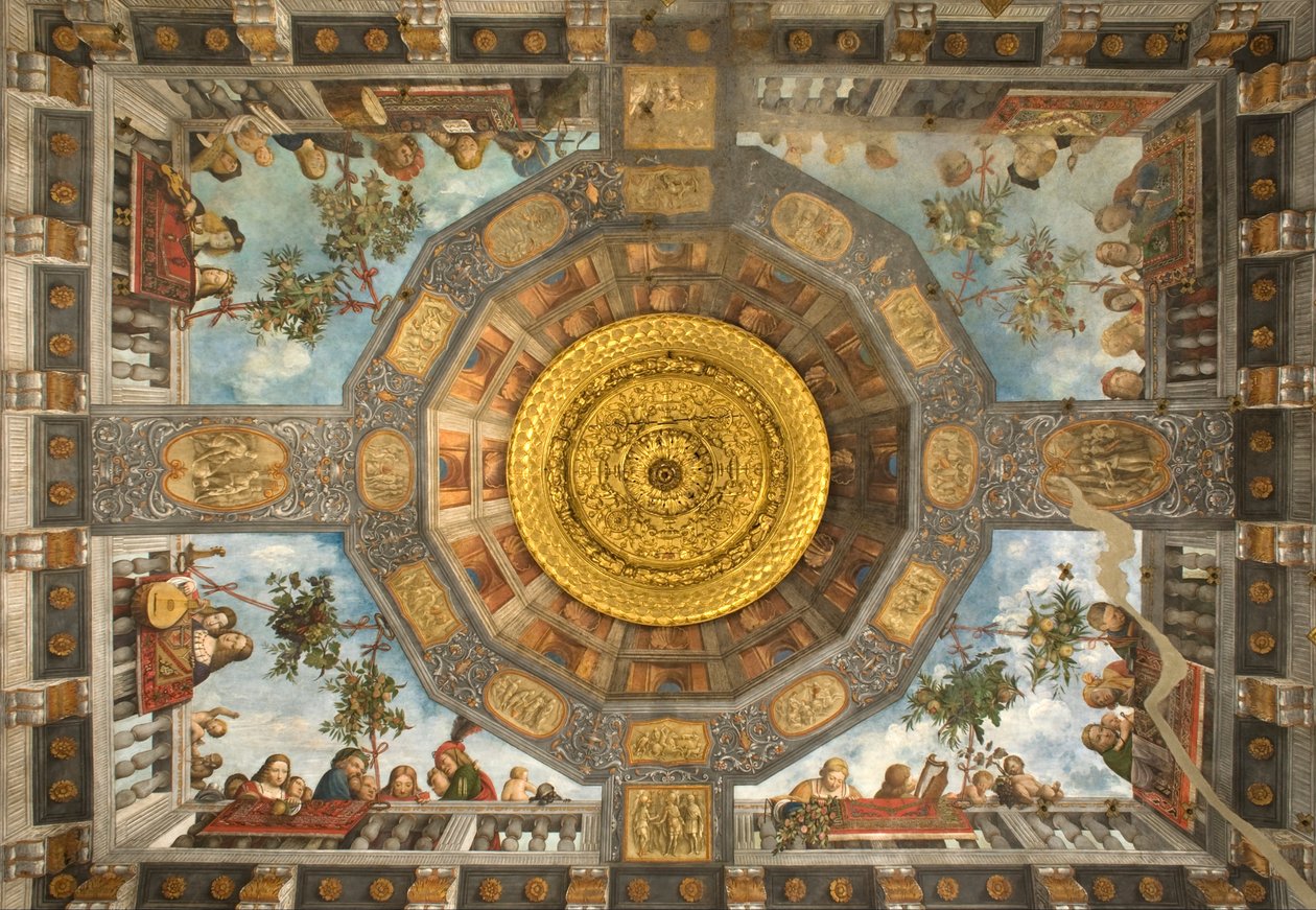 Treasure Room Fresco by Benvenuto Tisi (Il Garofalo)