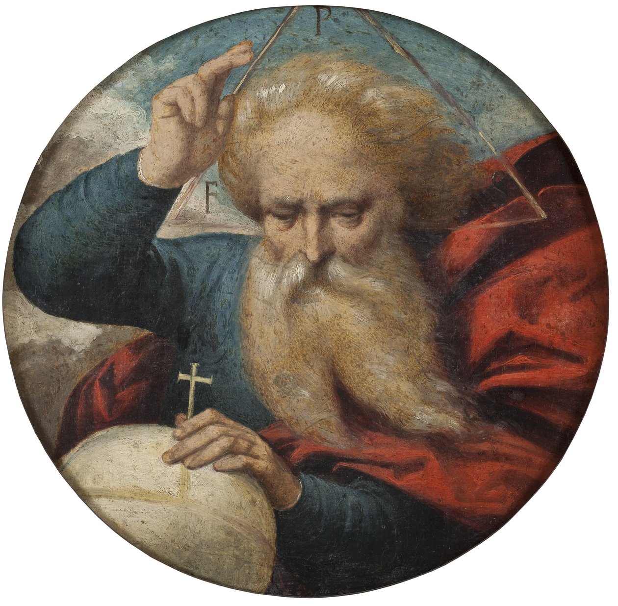 God Blessing the Earth by Benvenuto Tisi da Garofalo by Benvenuto Tisi da Garofalo