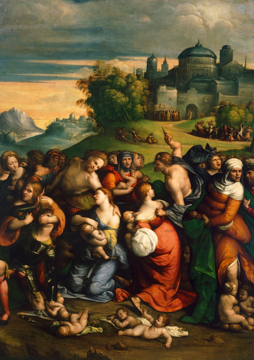 Massacre of the Innocents by Benvenuto Tisi da Garofalo