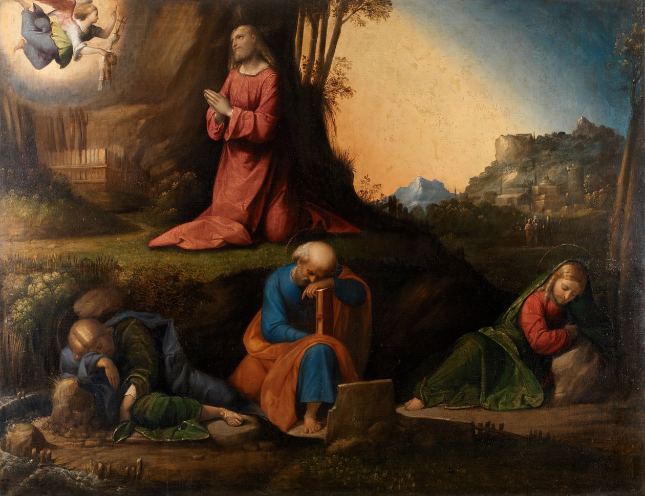 The Agony in the Garden, 1524 by Benvenuto Tisi da Garofalo